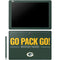 NFL Green Bay Packers Team Motto Galaxy Book 12in Skin